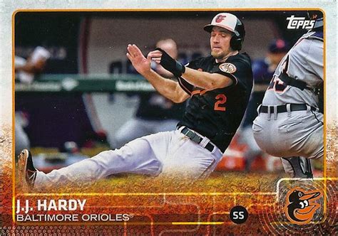 Orioles Card O The Day J J Hardy 2015 Topps Orioles Team Set BO 11