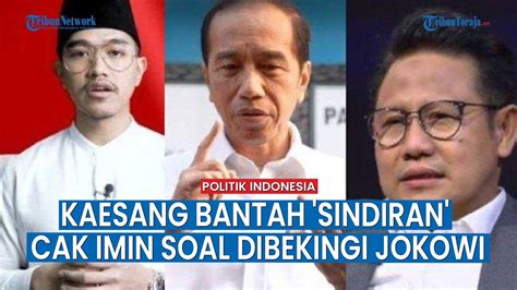 Kaesang Pangarep Bantah Sindiran Cak Imin Soal Dibekingi Presiden