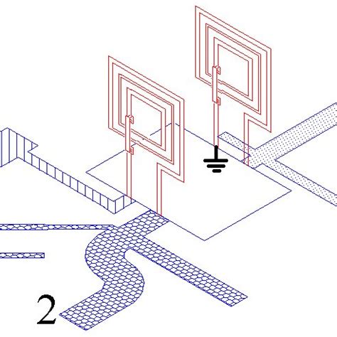 a: Vertical balun concept: layout of vertical balun design. | Download ...