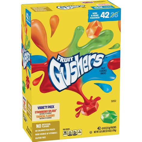 Buy Betty Crocker Fruit Gushers Strawberry Splash And Tropical 09