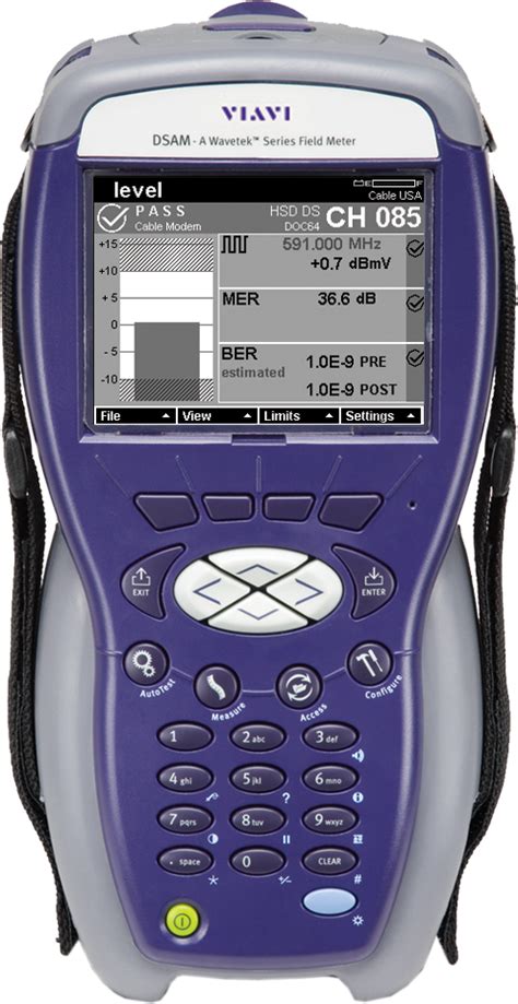 DSAM 6300 Network Maintenance Sweep Meter With DOCSIS EuroDOCSIS