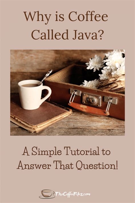 Why Is Coffee Called Java? A Simple Guide