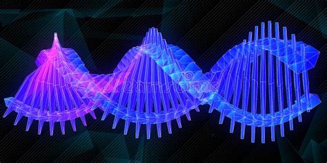 Glowing Dna Wallpaper Stock Illustrations Glowing Dna Wallpaper