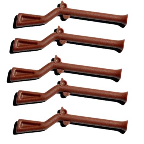 Pack of 5 LEGO Musket Guns - The Minifig Club