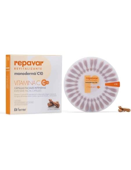 Repavar Revitalizante Monoderma C Intensivo Tratamiento Antiedad