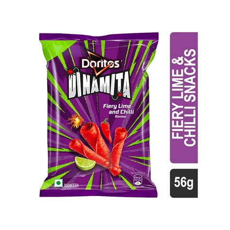 Doritos Dinamita Fiery Lime And Chilli Snacks Price Buy Online At ₹26