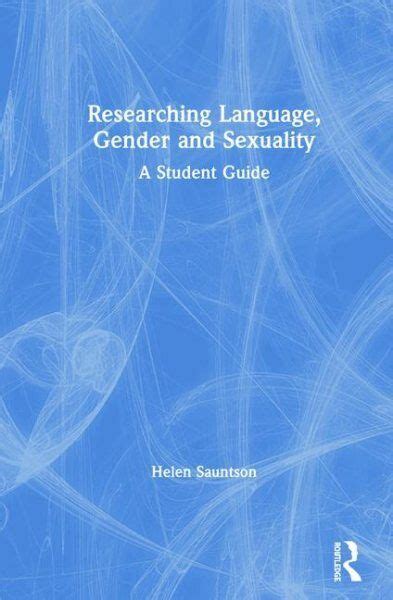 Researching Language Gender And Sexuality Hardcover By Sauntson Helen Lik 9781138637344