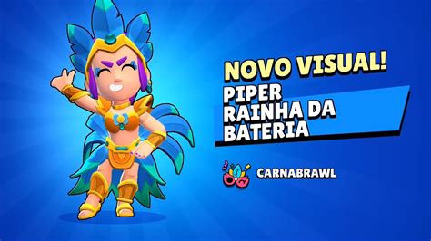 Brawl Stars Piper Carnaval Recompensas Youtube