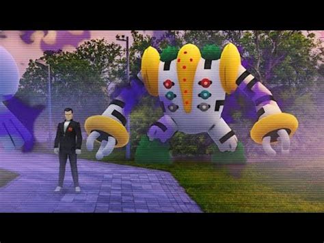 SHADOW REGIGIGAS Pokémon GO Giovanni Boss Battle December 2023 YouTube