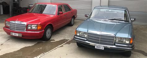 Mercedes W116 280SE Vs W126 300SE Classic Jalopy