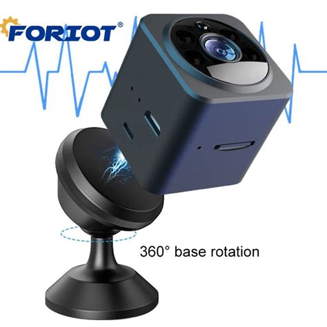 Foriot Mini Spy Hidden Camera Wifi Wireless Ip Night Vision Hd P