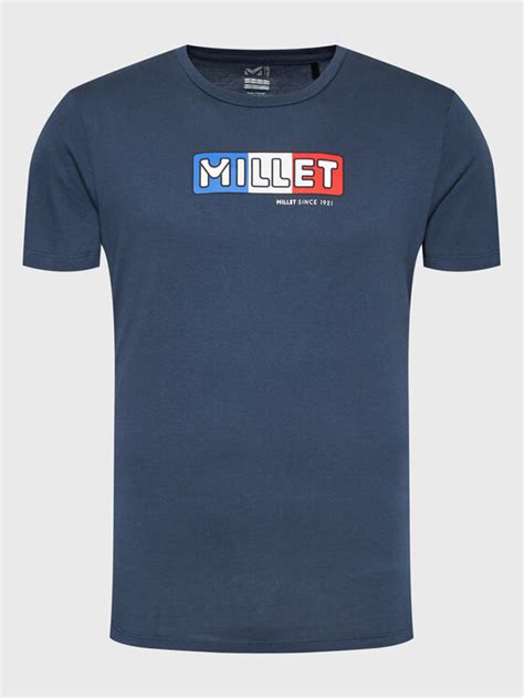 Millet T Shirt M1921 Ts Ss M Miv9316 Granatowy Regular Fit Modivo Pl