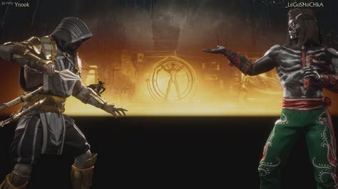 Scorpion V Liu Kang Kombat League Season Xii Mortal Kombat 11 Youtube