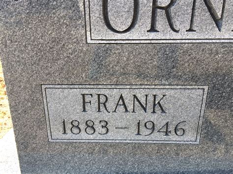 Jacob Frank Orndorff 1883 1946 Mémorial Find a Grave