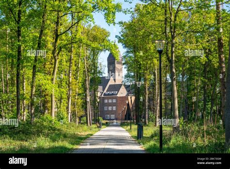 The Berchmanianum Tower At The Radboud University In Nijmegen