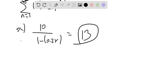 SOLVED Numerical Graphical And Analytic Analysis A Find The Sum Of