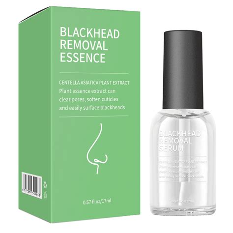 Qianvly Blackhead Removal Kit Blackhead Removal Serum 17ml + 90 Peel ...