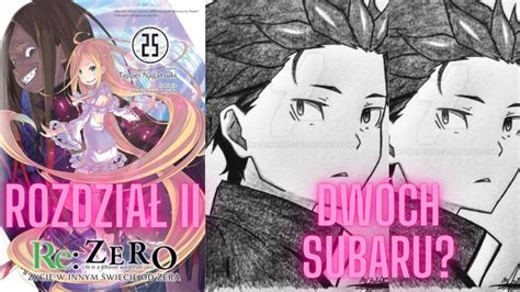 Omawianie ReZero Tom 25 Rozdział II Subaru Natsuki YouTube