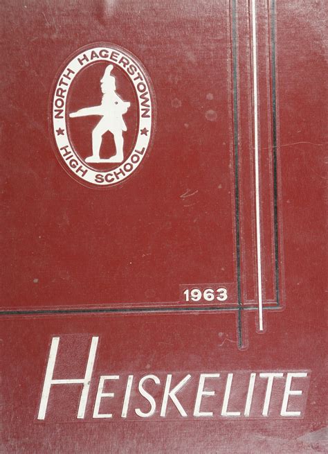 1963 yearbook from North Hagerstown High School from Hagerstown, Maryland