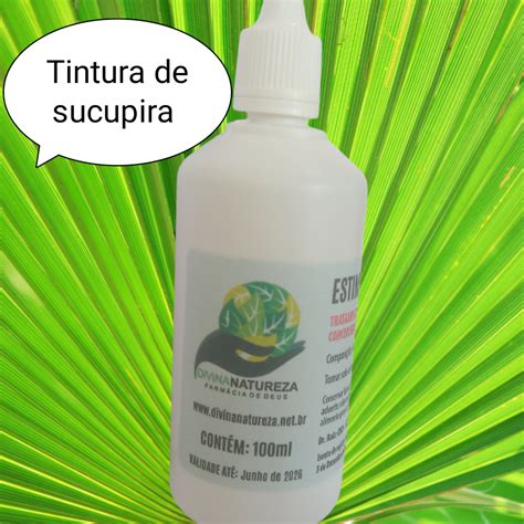 Tintura De Sucupira 100 Ml Divina Natureza