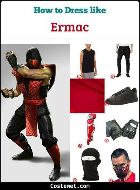 Mortal Kombat's Ermac Costume for Halloween