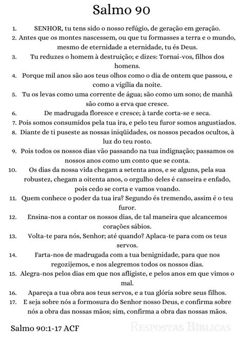 Salmo 90 Explicado E Comentado Vencendo A Dor E O Sofrimento