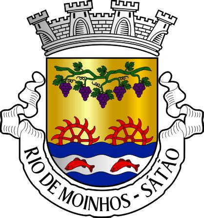 Heráldica da Freguesia de Rio de Moinhos Município de Sátão