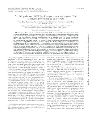 Fillable Online Mcb Asm Molecular And Cellular Biology May P Fax