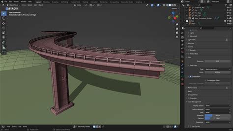 Procedural Bridge Generator - Blender Market