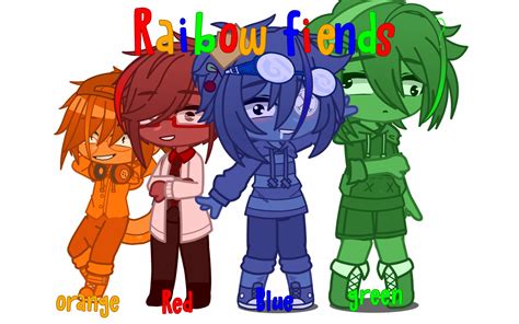 Rainbow Friends In Gacha Club By Hanakoloveseddsworld On Deviantart