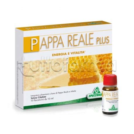 Specchiasol Pappa Reale Plus Integratore Energetico Flaconcini