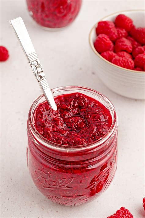 Easy Raspberry Chia Jam Good Life Eats