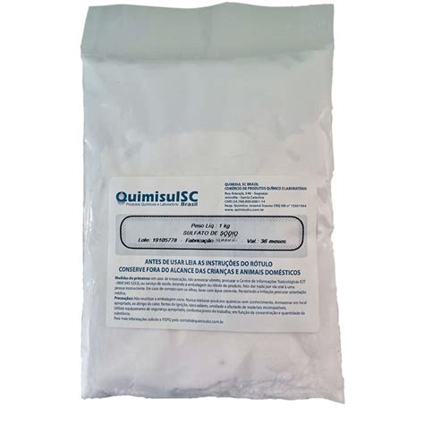 Sulfato De SÓdio 1 Kg Quimisul Sc Brasil Ltda