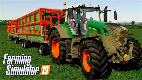 RECOLHENDO FARDOS DE FENO Farming Simulator 19 Evolução Constante