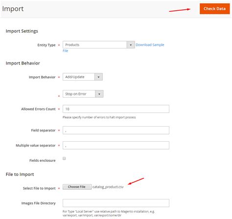 How To Import Configurable Products Csv In Magento Programmatically