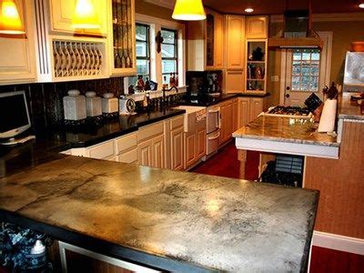 Stained Concrete Kitchen Countertops Deco Crete Studios New