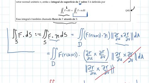 Aula 11 Fluxointegral De Superfície De Um Campo Vetorial E