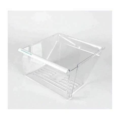 Lower Clear Crisper Pan Compatible With Whirlpool Refrigerator