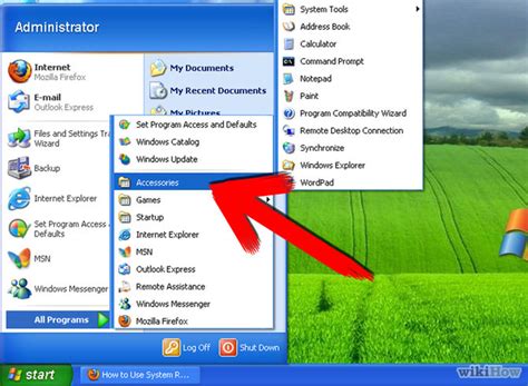 How To Use System Restore In Windows Xp 8 Steps With Pictures