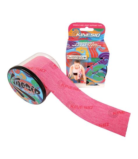 Kinesio Tape Tex Performance 5 Cm X 5 M Logolu Ağrı Bandı Kırmızı