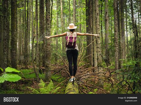 Woman Forest Nature Image & Photo (Free Trial) | Bigstock