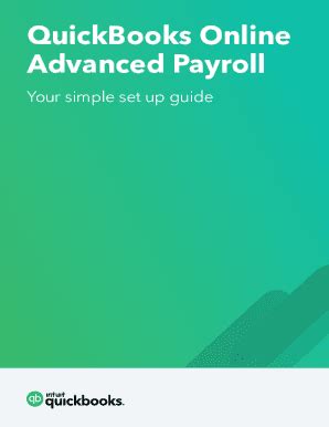Fillable Online How To Do Payroll In QuickBooks Online In 7 Steps Fax