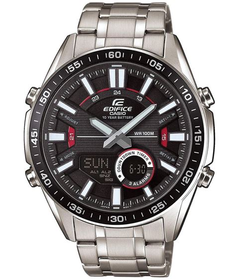 Часы наручные мужские японские Casio Edifice EFV-C100D-1A электронные ...