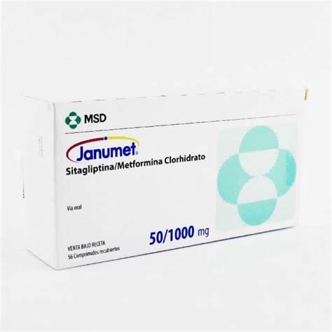 JANUMET 50 1000 MSD CAJA X 56 COMP