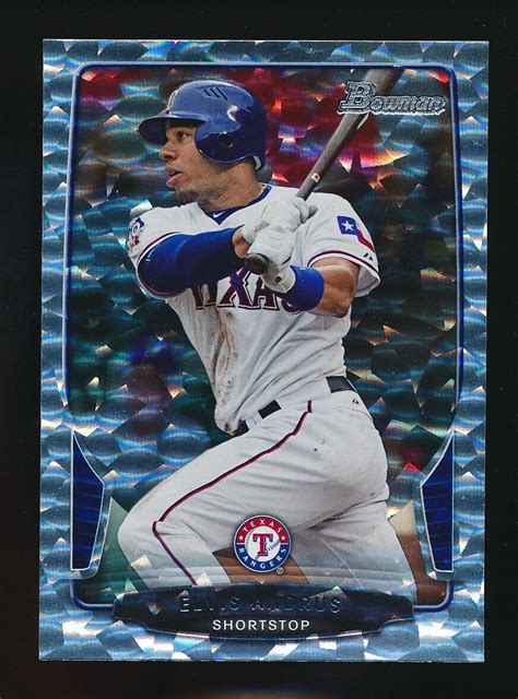 ELVIS ANDRUS 2013 Bowman Silver Ice Parallel 80 Texas Rangers EBay