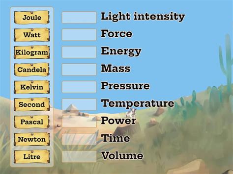 Si Units Match Up