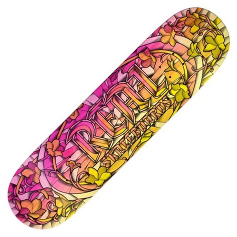 Real Skateboards Chromatic Cathedral Oval Skateboard Deck 806