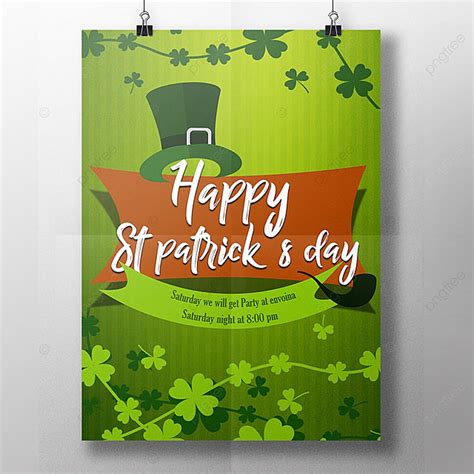 St Patricks Day Poster Template For Free Download On Pngtree