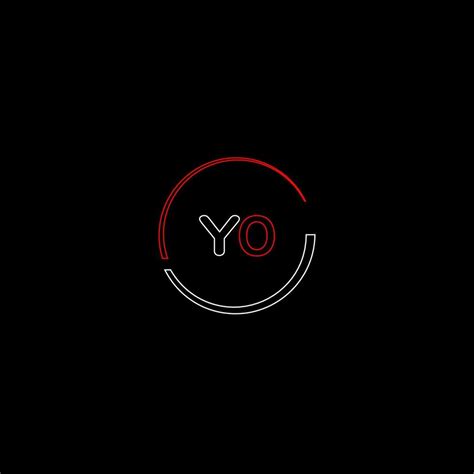 YO creative modern letters logo design template 32183533 Vector Art at ...