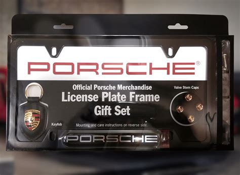 Make a Statement With a Porsche License Plate Frame